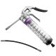 Color-Coded Clear Pistol Grease Gun PURPLE